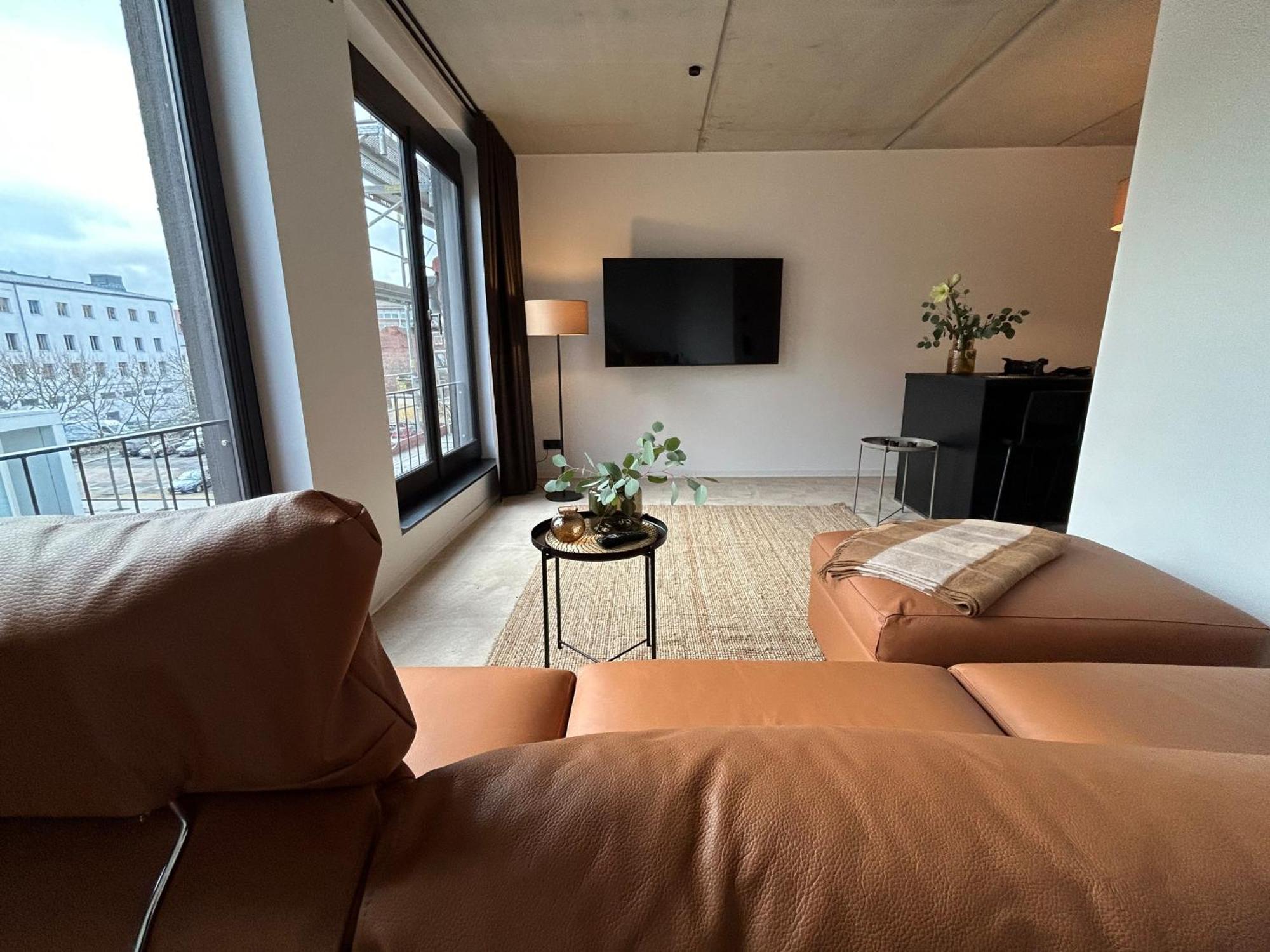 Eiwelhome - Stilvoll, Urban-Ruhig Schlafen, Bahnhofsnah, Balkon إرفورت المظهر الخارجي الصورة